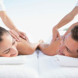 Massatge a cabina doble relaxant de 45 min.